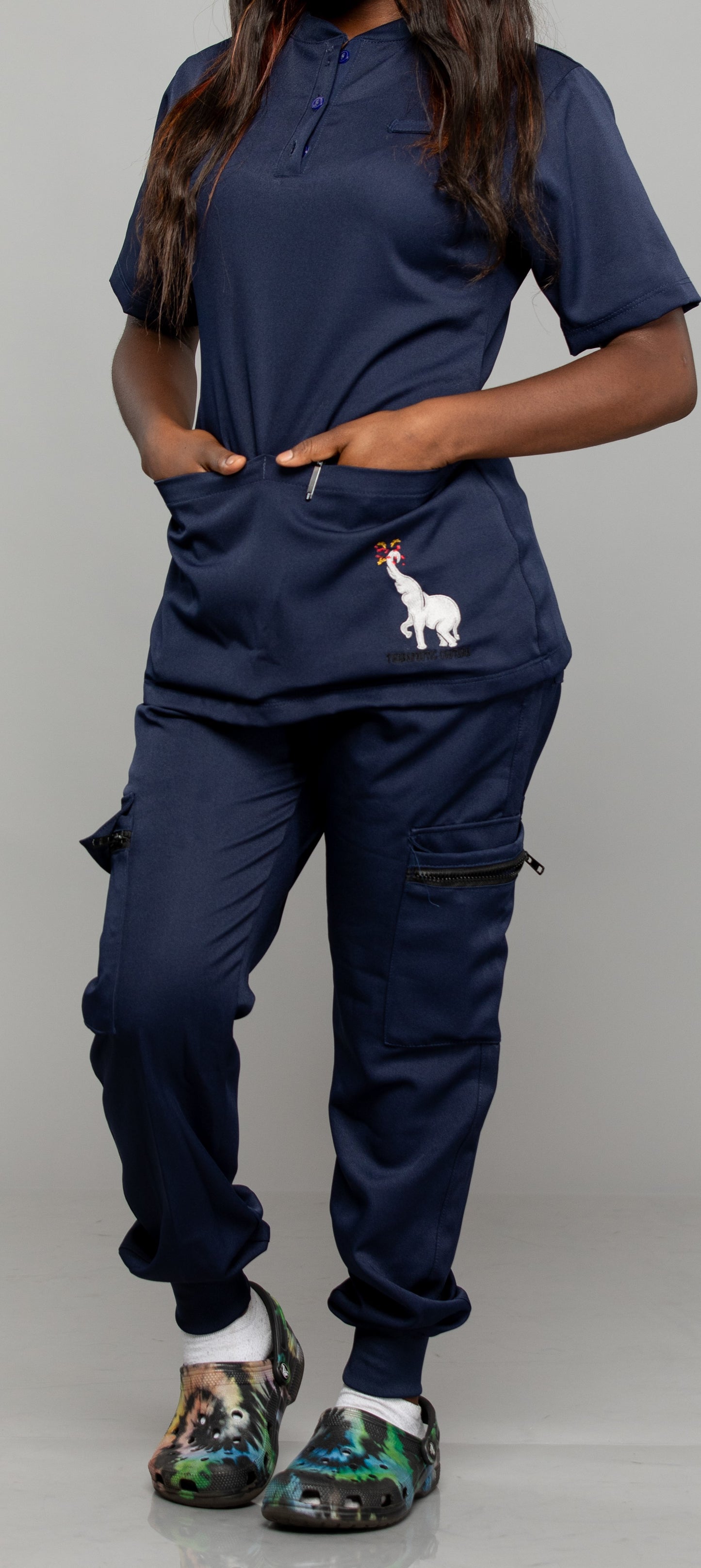 Sky Set Joggers ( Midnight Blue)