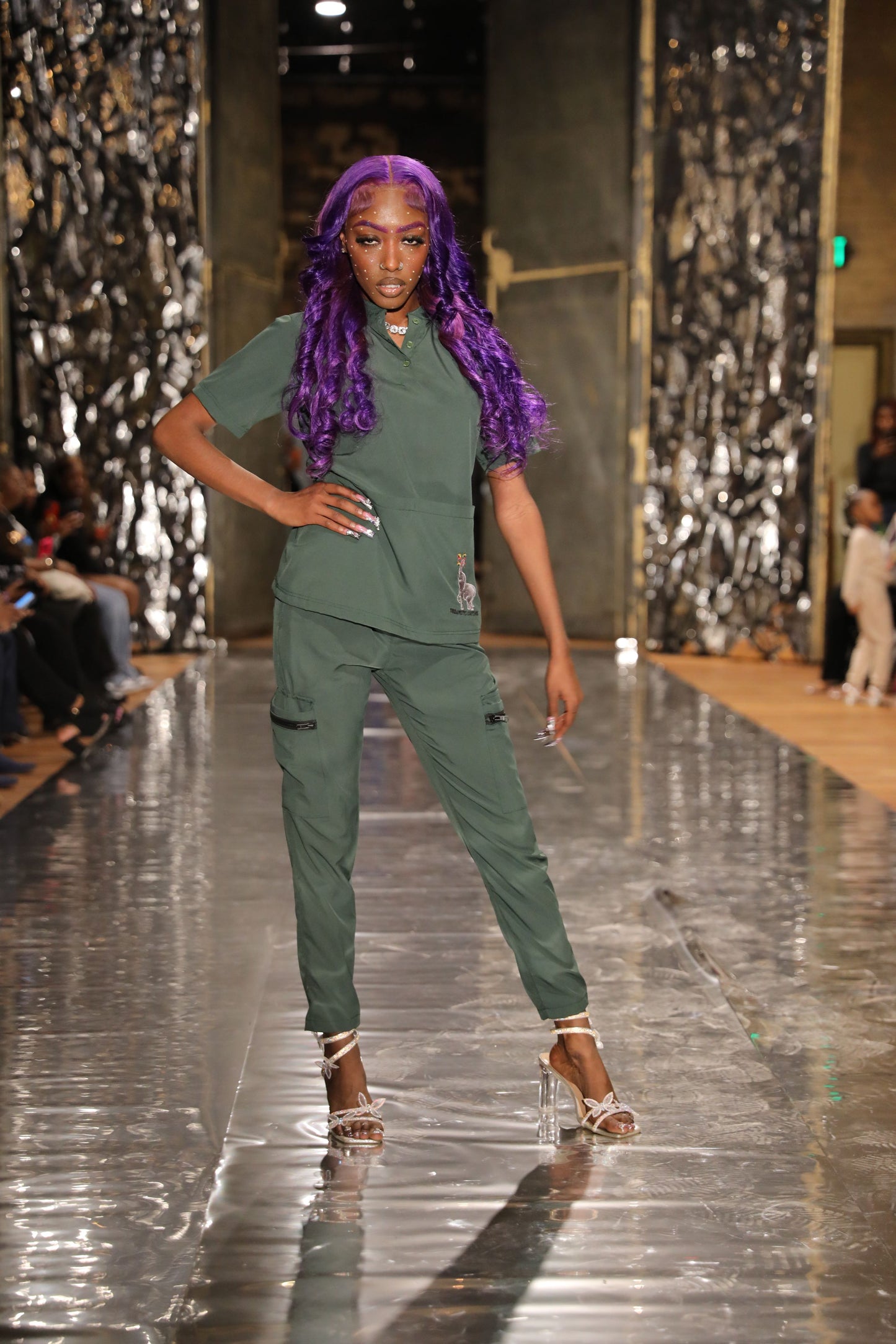 Jade' Jogger Set (Hunter Green)
