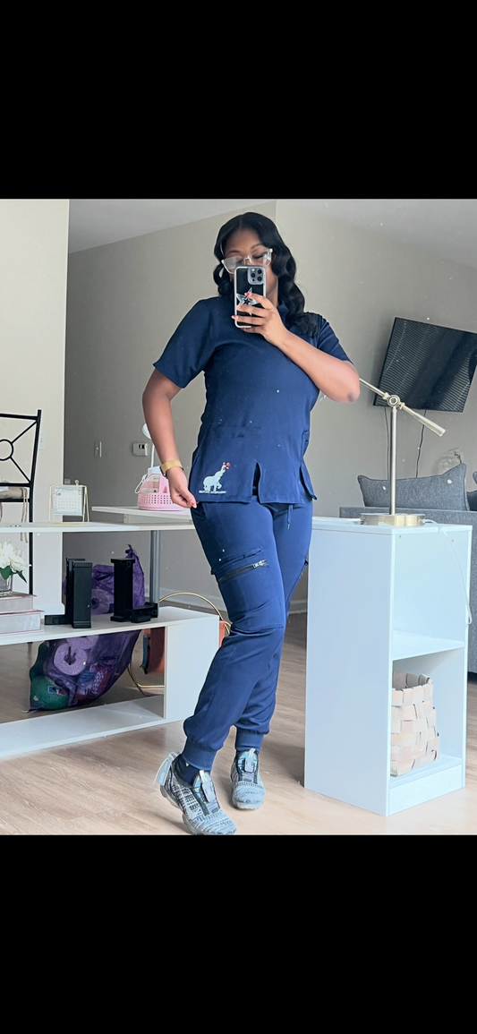 Sky Set Zipper (Midnight Blue)